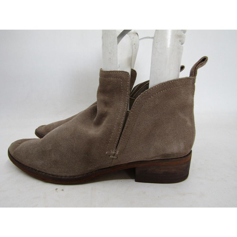 Dolce Vita Womens Size 9 M Brown Suede Ankle Fashion Boots Bootie